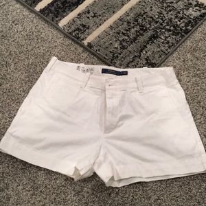 White Ralph Lauren White Shorts